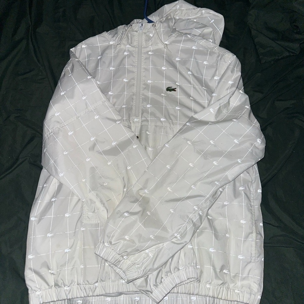 Supreme x Lacoste anorak